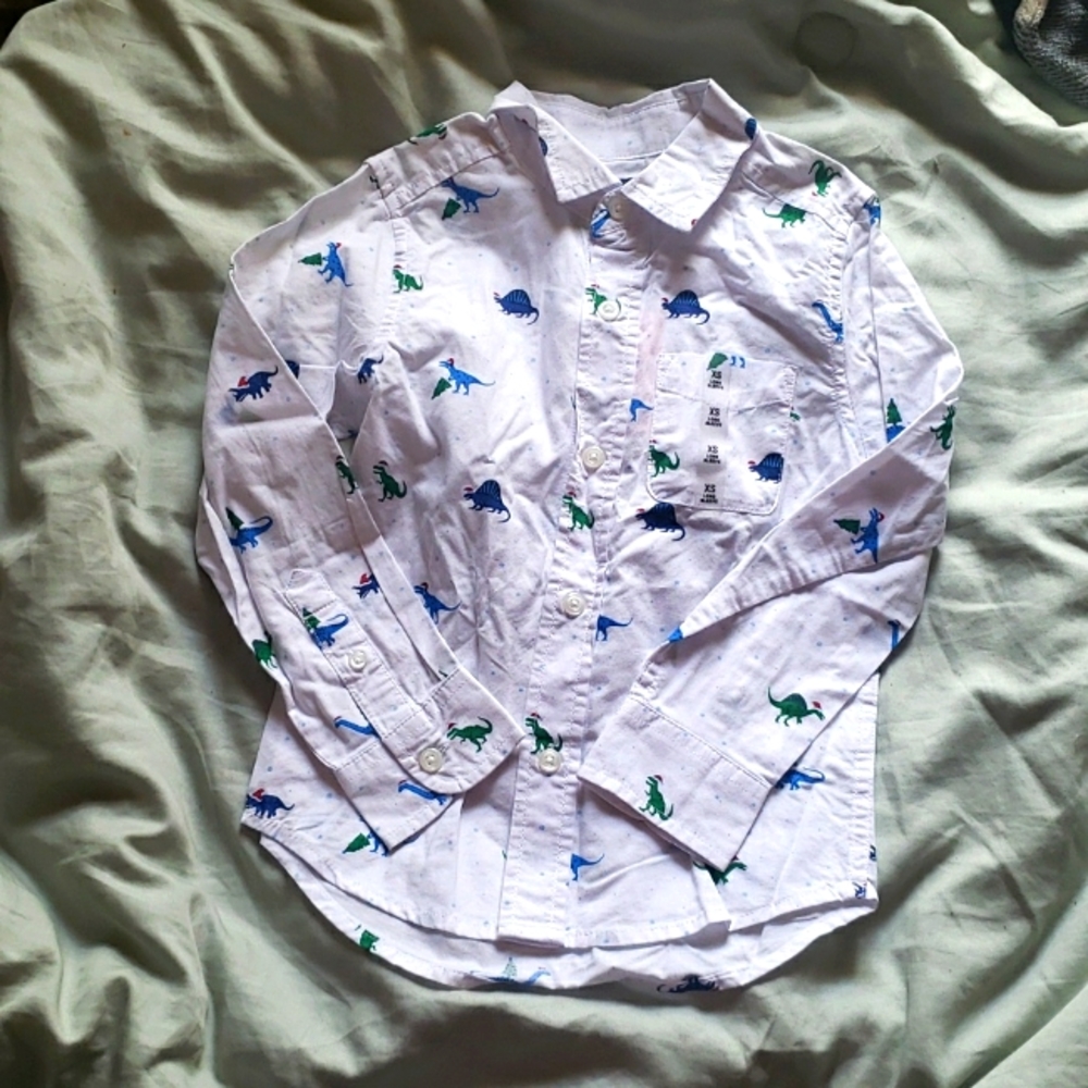 Button up boys shirt